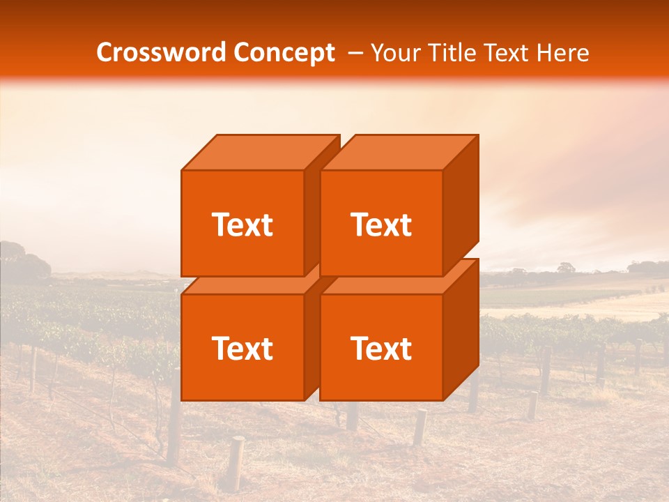 Valley Green Sky PowerPoint Template