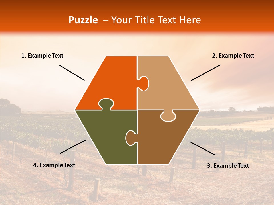 Valley Green Sky PowerPoint Template