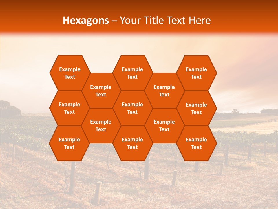 Valley Green Sky PowerPoint Template