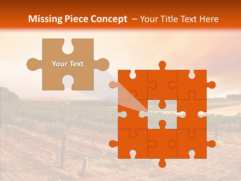 Valley Green Sky PowerPoint Template