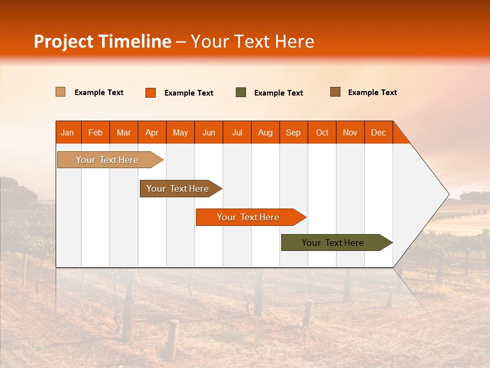 Valley Green Sky PowerPoint Template