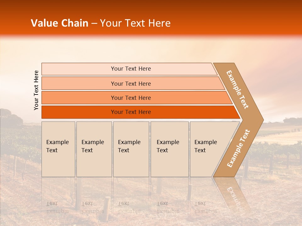 Valley Green Sky PowerPoint Template