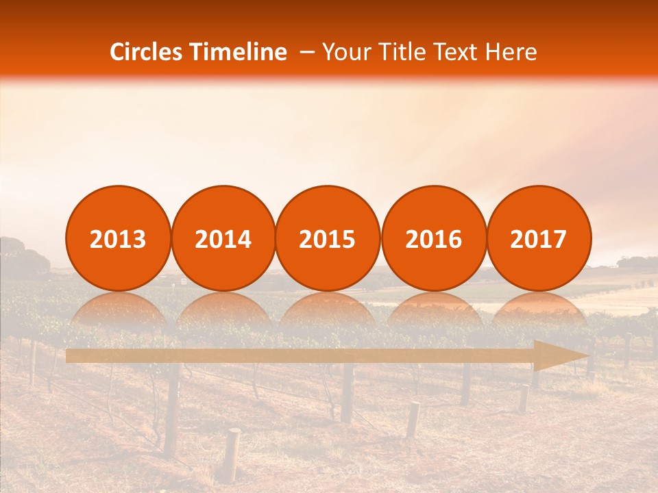 Valley Green Sky PowerPoint Template