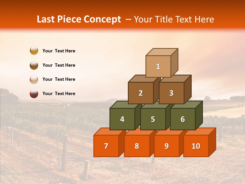 Valley Green Sky PowerPoint Template