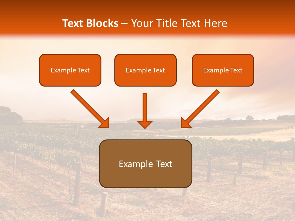 Valley Green Sky PowerPoint Template