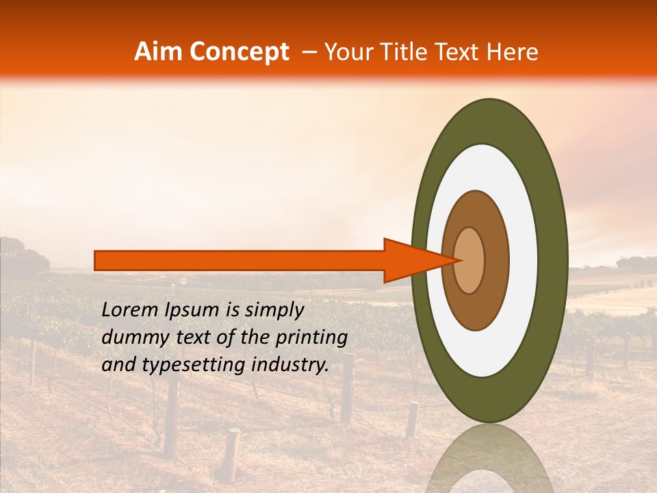 Valley Green Sky PowerPoint Template