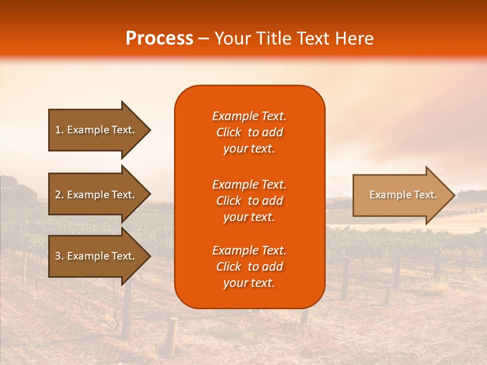 Valley Green Sky PowerPoint Template