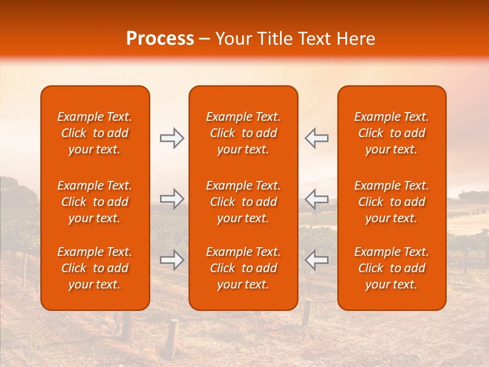 Valley Green Sky PowerPoint Template