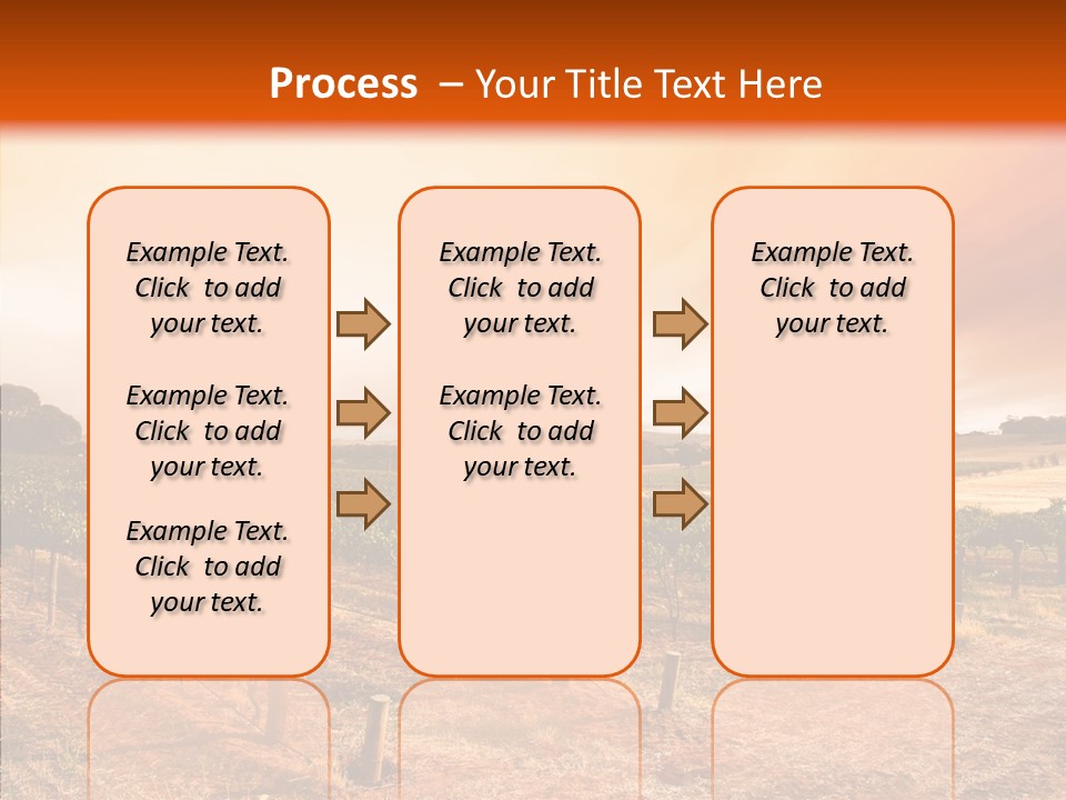 Valley Green Sky PowerPoint Template