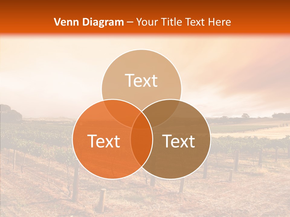 Valley Green Sky PowerPoint Template