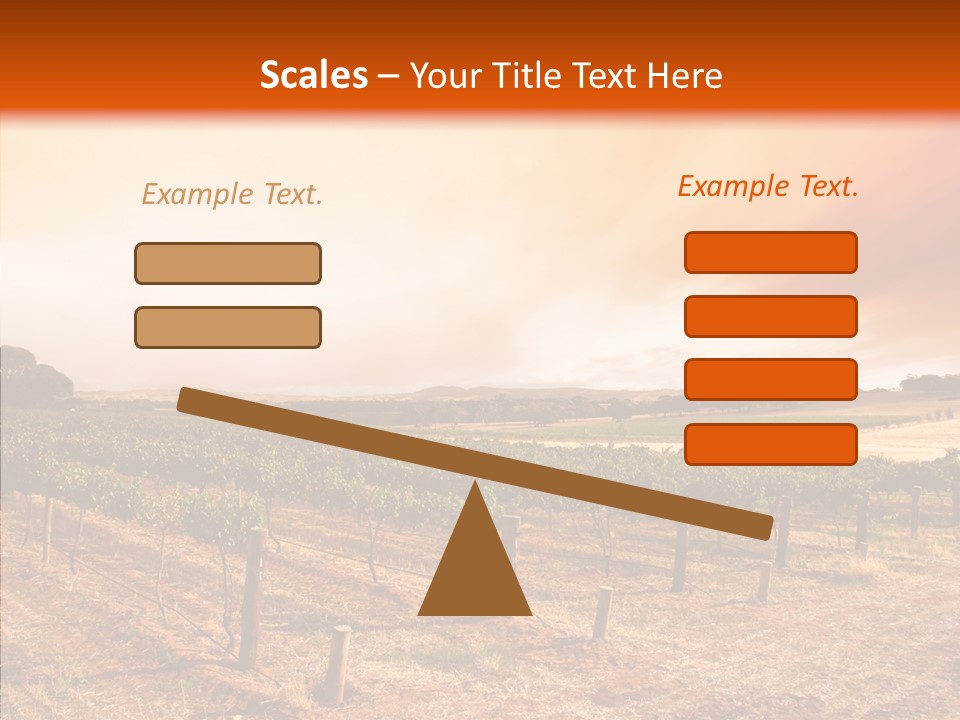 Valley Green Sky PowerPoint Template