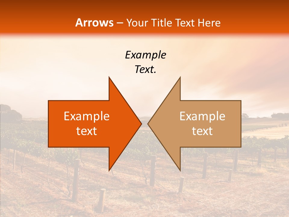 Valley Green Sky PowerPoint Template