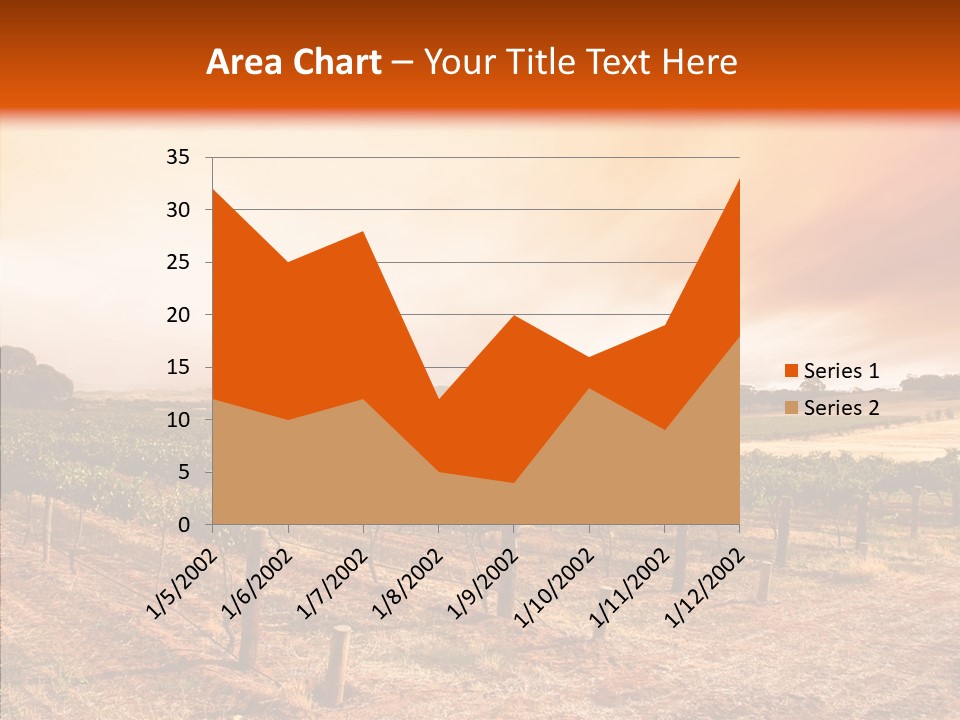 Valley Green Sky PowerPoint Template