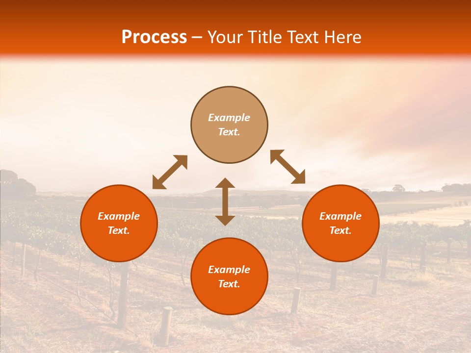 Valley Green Sky PowerPoint Template