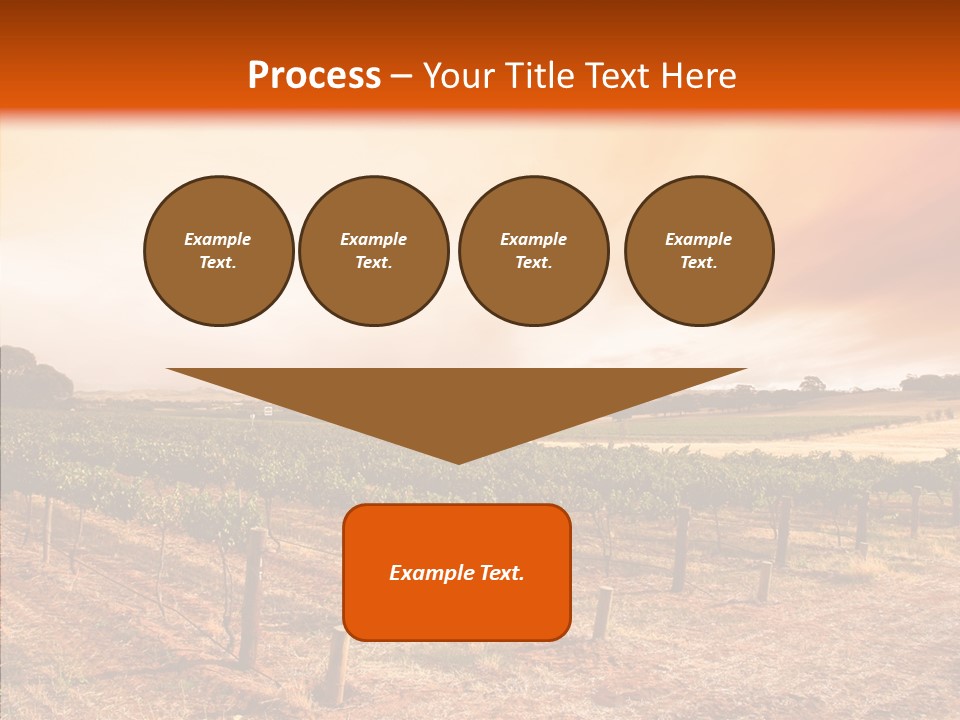 Valley Green Sky PowerPoint Template