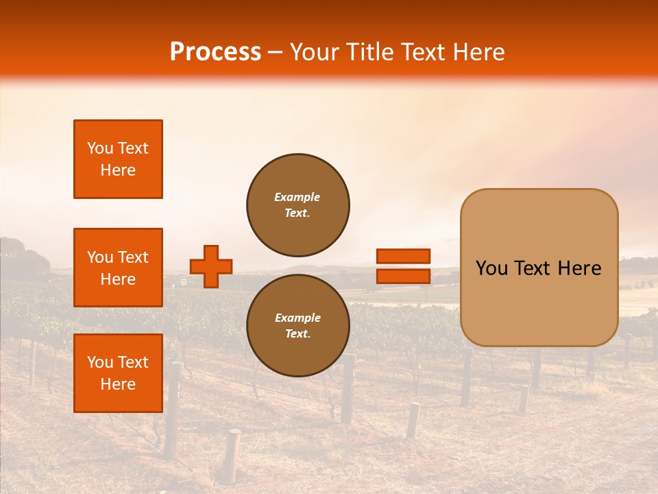 Valley Green Sky PowerPoint Template
