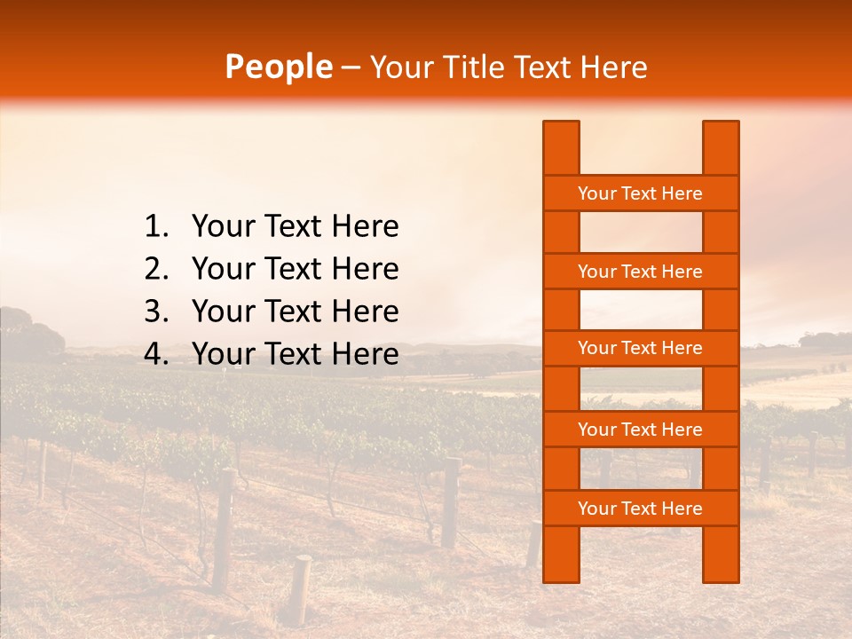 Valley Green Sky PowerPoint Template
