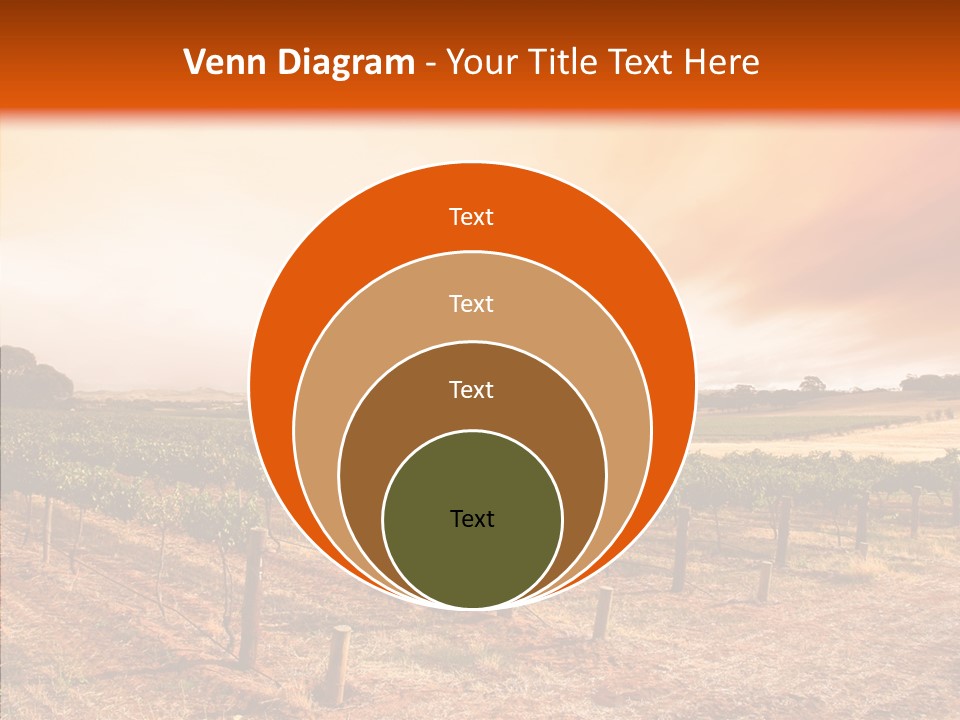 Valley Green Sky PowerPoint Template