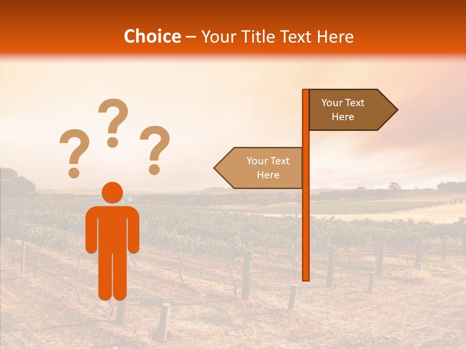 Valley Green Sky PowerPoint Template