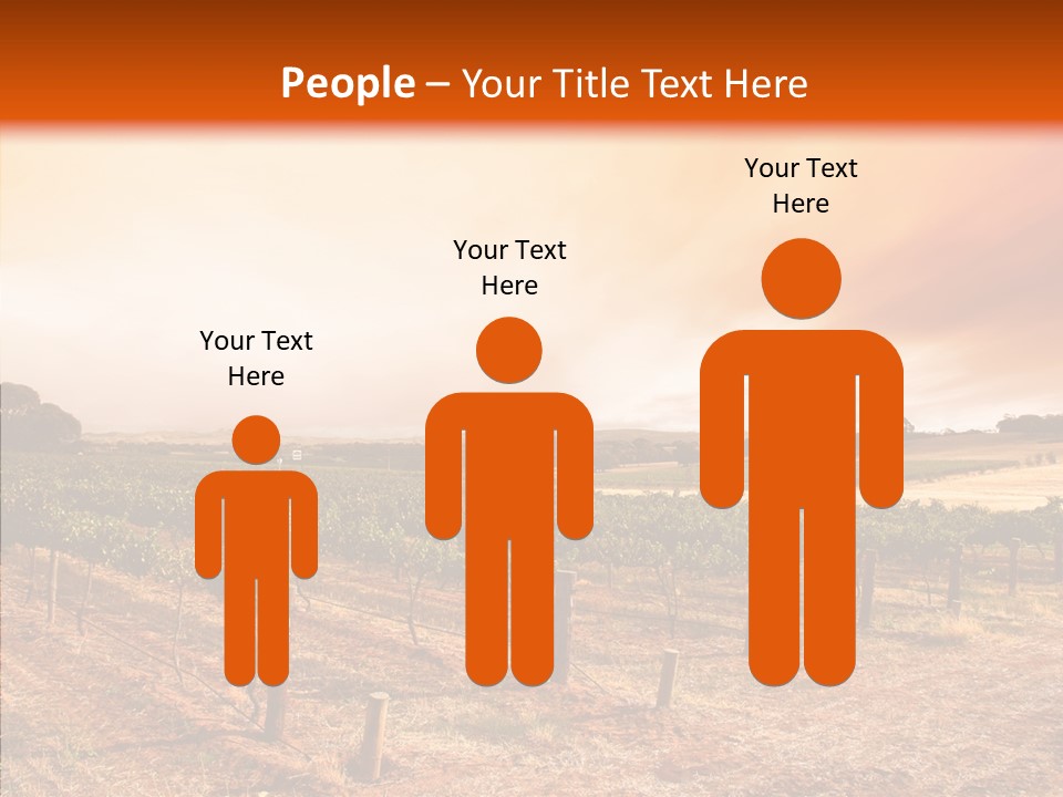 Valley Green Sky PowerPoint Template