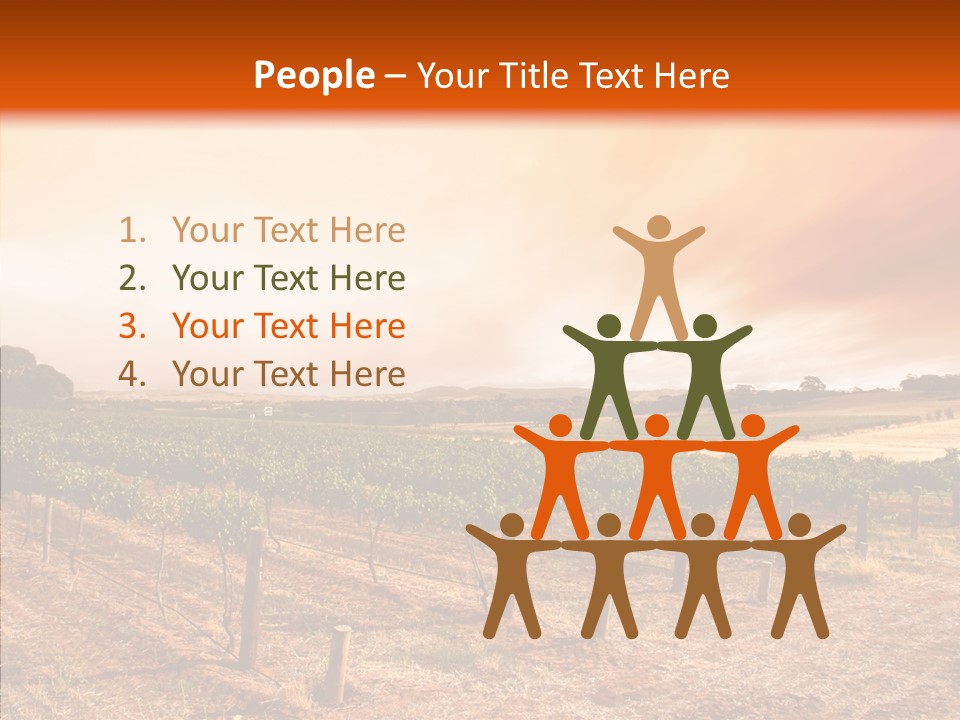 Valley Green Sky PowerPoint Template