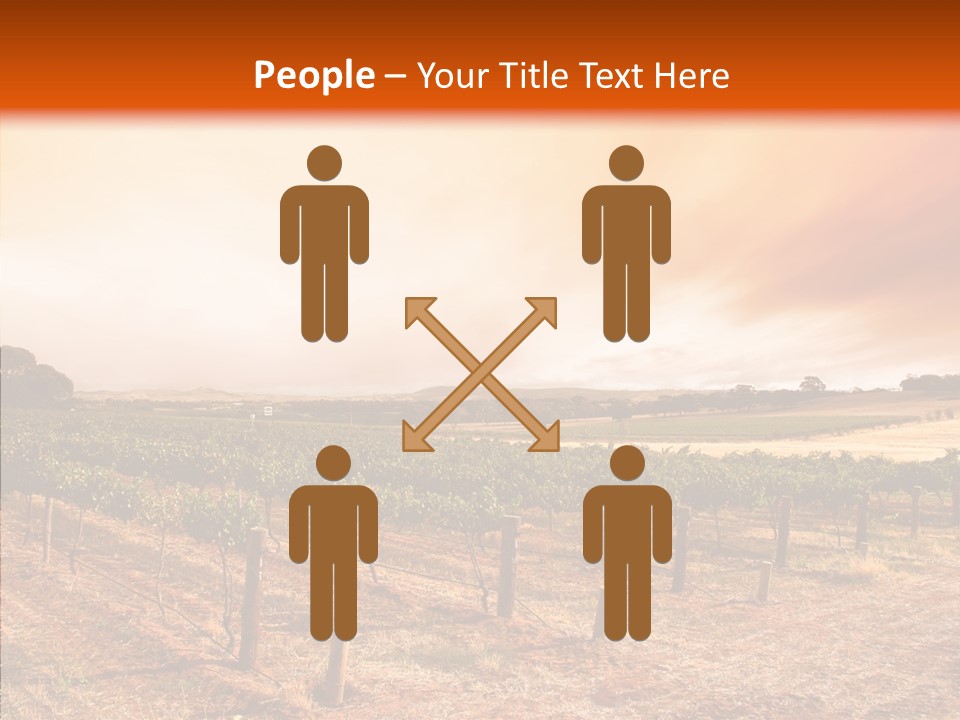 Valley Green Sky PowerPoint Template