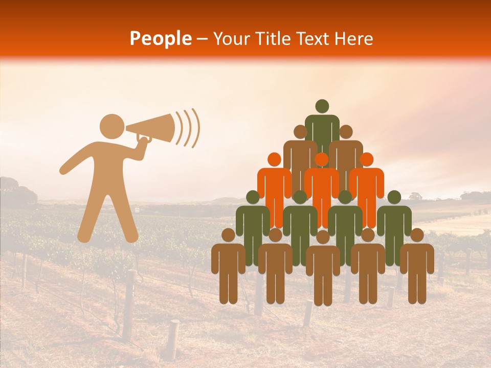 Valley Green Sky PowerPoint Template