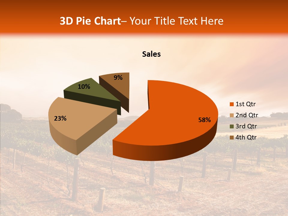 Valley Green Sky PowerPoint Template