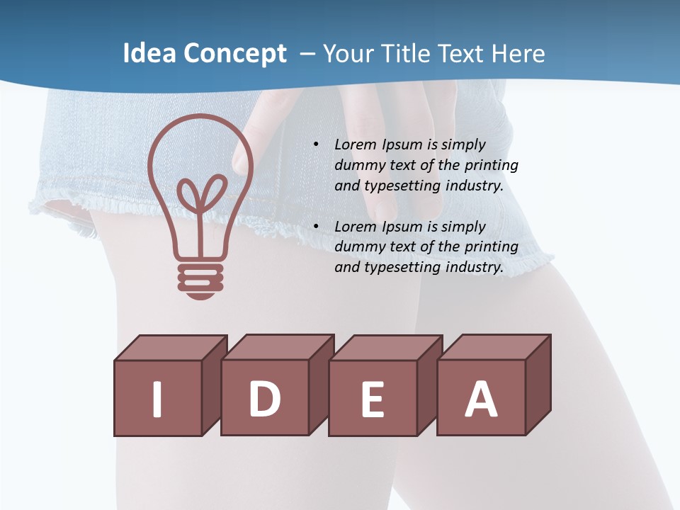 Figure Humor Character PowerPoint Template