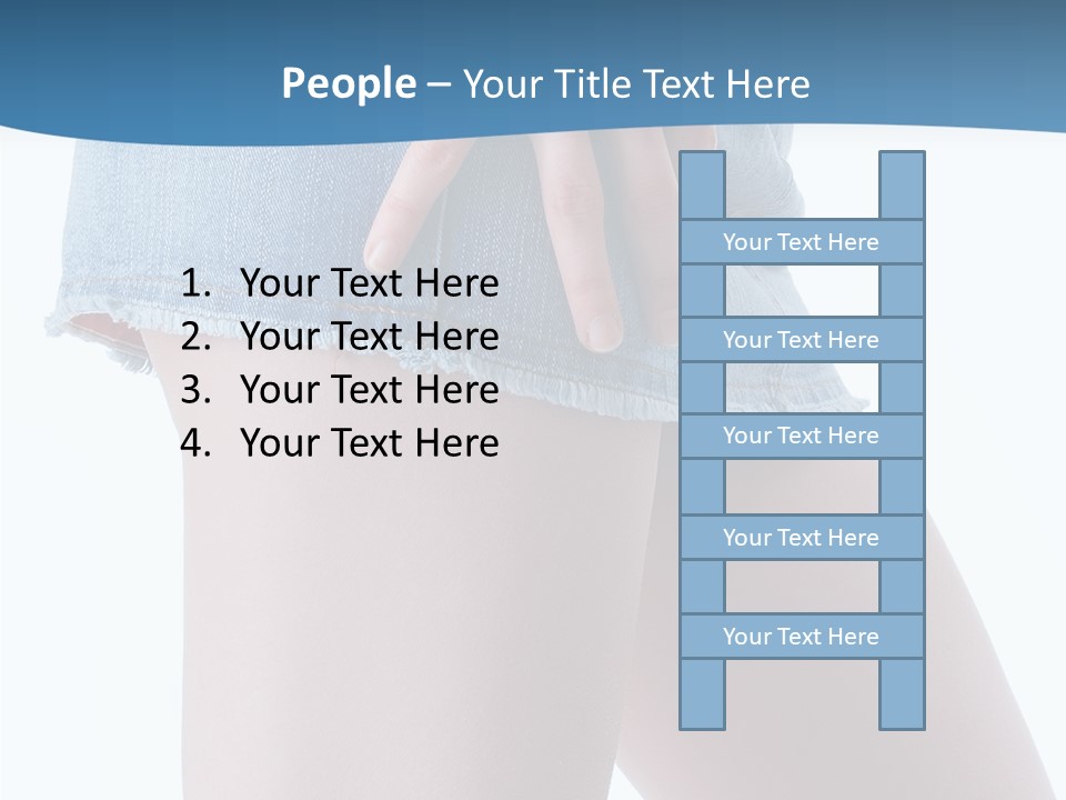 Figure Humor Character PowerPoint Template