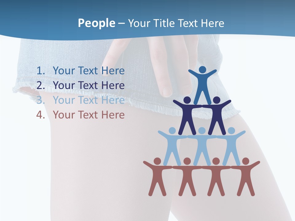 Figure Humor Character PowerPoint Template