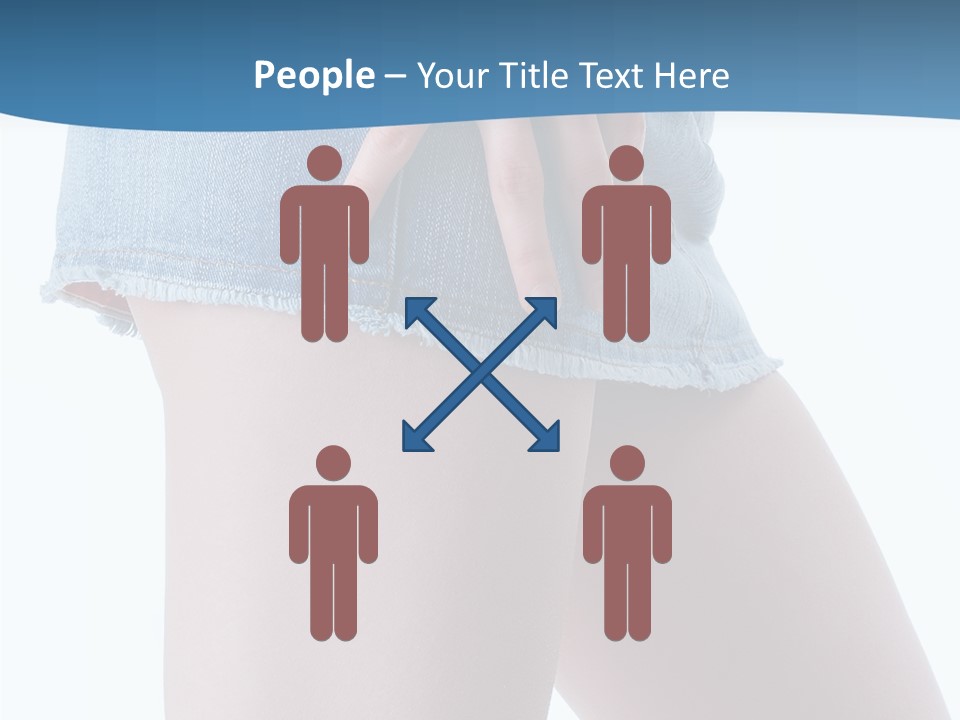 Figure Humor Character PowerPoint Template