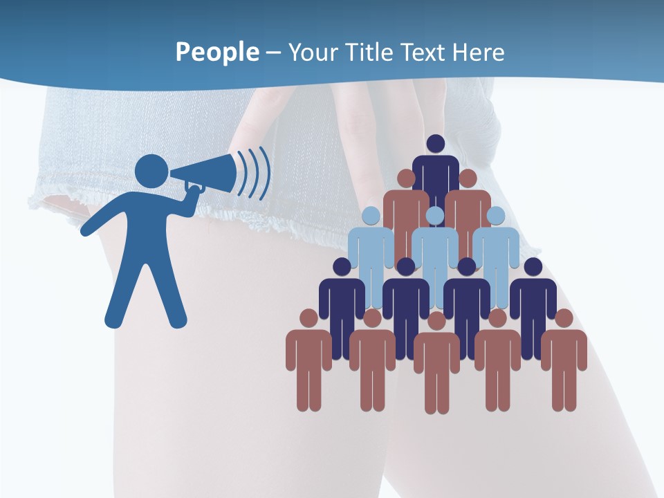 Figure Humor Character PowerPoint Template