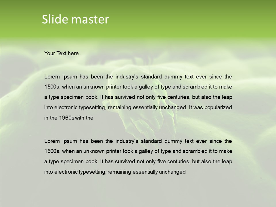 Dusty Acarian Acarine PowerPoint Template