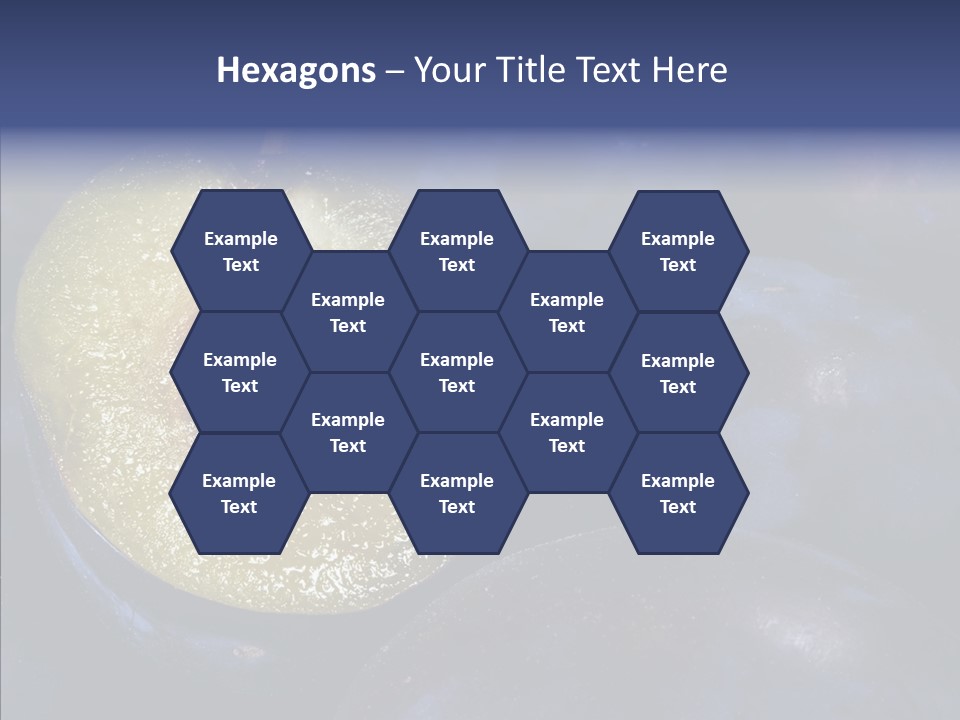 Juicy Health Blue PowerPoint Template