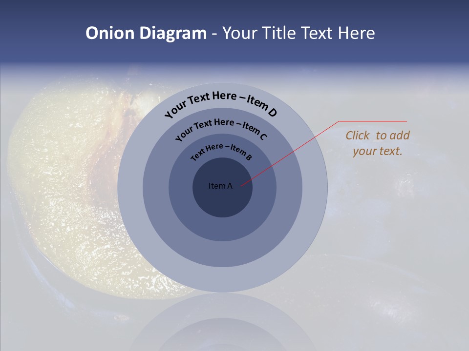 Juicy Health Blue PowerPoint Template