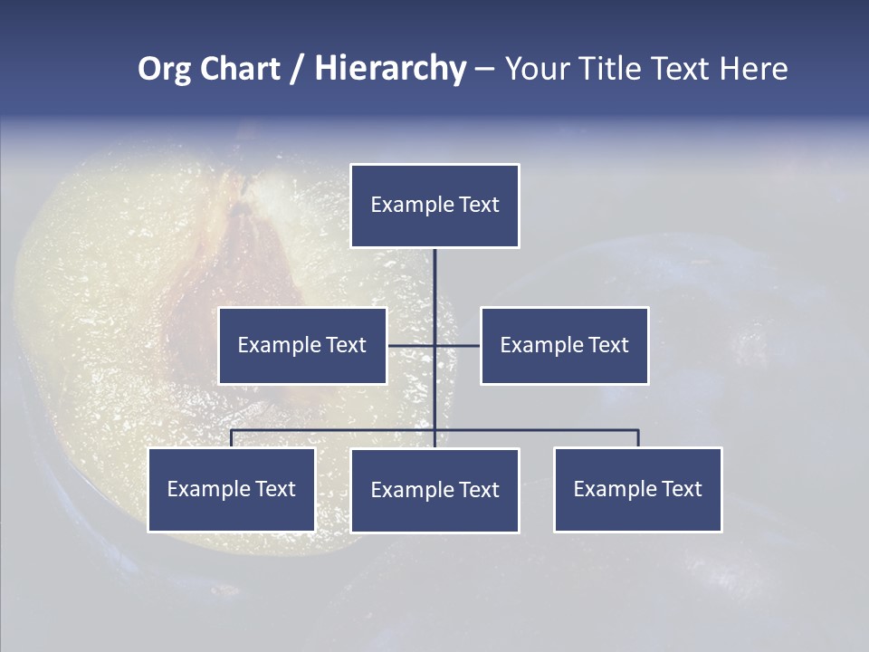 Juicy Health Blue PowerPoint Template