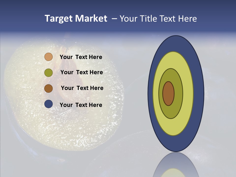 Juicy Health Blue PowerPoint Template