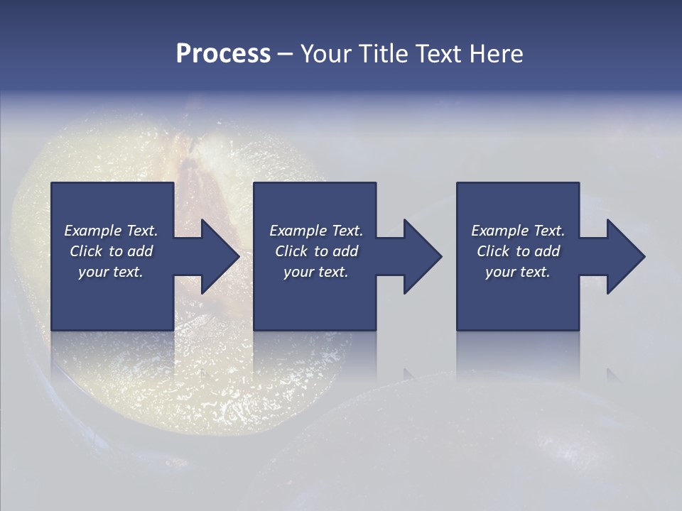 Juicy Health Blue PowerPoint Template