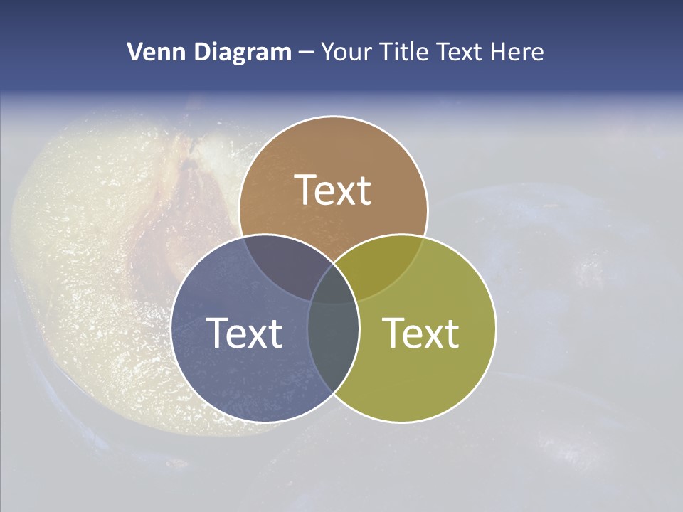 Juicy Health Blue PowerPoint Template