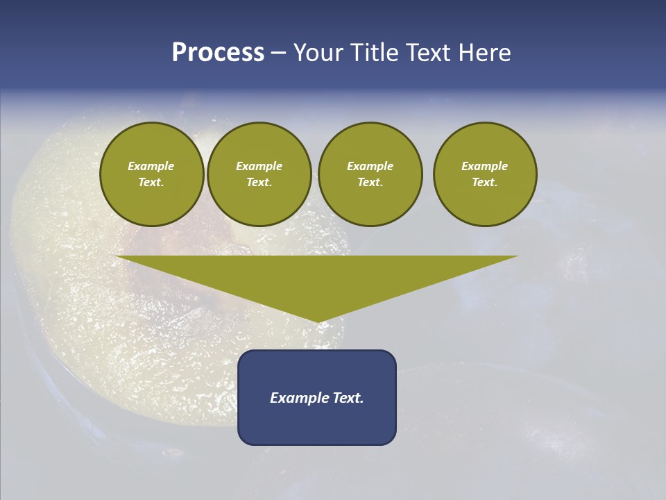 Juicy Health Blue PowerPoint Template