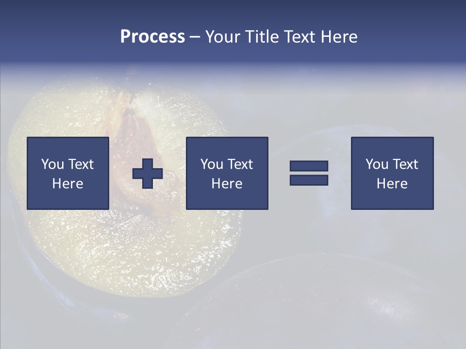 Juicy Health Blue PowerPoint Template