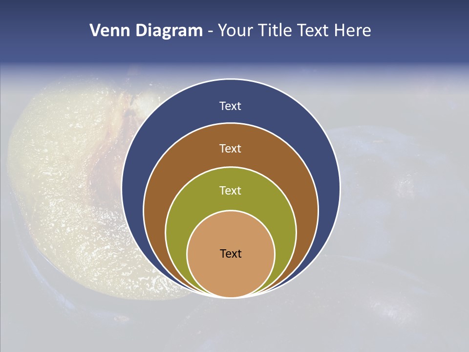 Juicy Health Blue PowerPoint Template