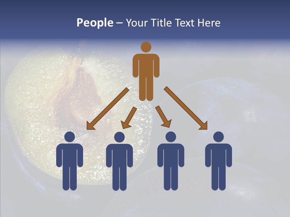 Juicy Health Blue PowerPoint Template