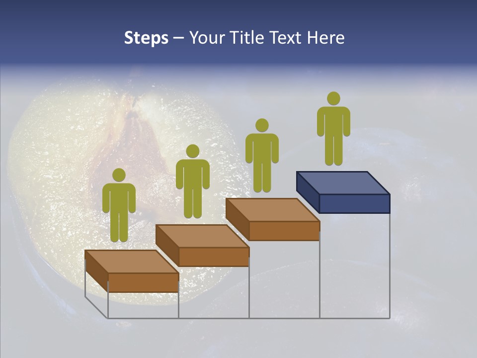 Juicy Health Blue PowerPoint Template