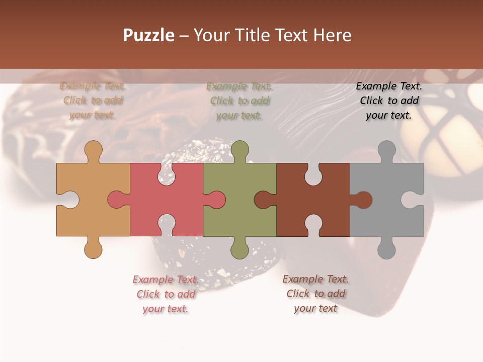 Milk Sweets Dessert PowerPoint Template