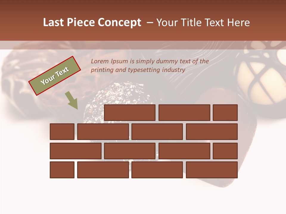 Milk Sweets Dessert PowerPoint Template