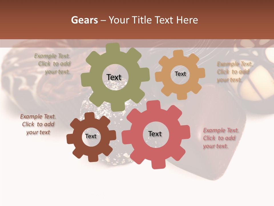 Milk Sweets Dessert PowerPoint Template