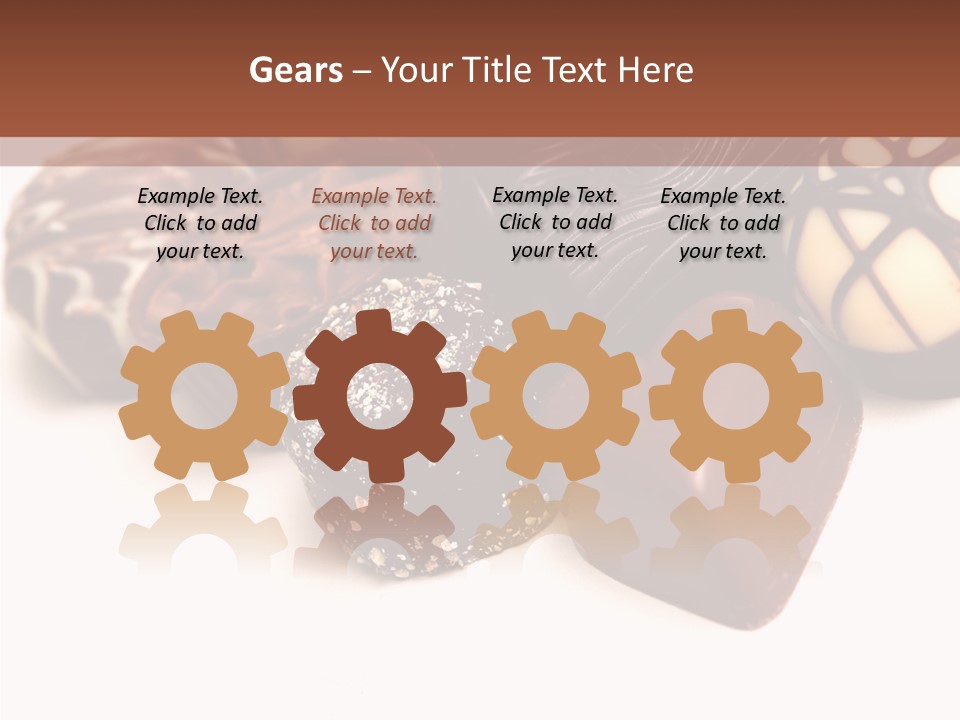 Milk Sweets Dessert PowerPoint Template