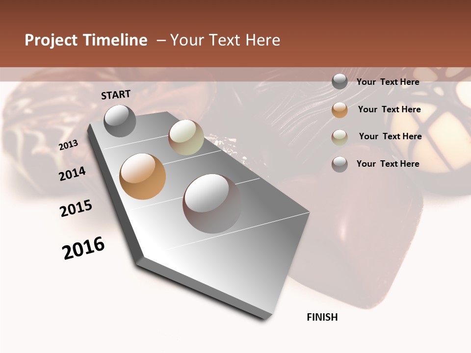 Milk Sweets Dessert PowerPoint Template